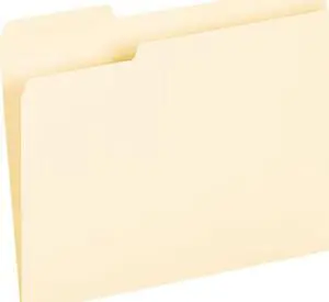Universal UNV12213 Interior File Folders, 1/3-Cut Tabs, Letter Size, Manila, 100/Box Universal UNV12213 Interior File Folders, 1/3-Cut Tabs, Letter Size, Manila, 100/Box