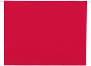 Universal UNV14118EE Deluxe Bright Color Hanging File Folders, Letter Size, 1/5-Cut Tab
