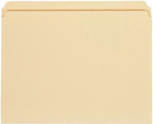 Universal UNV12110EE Top Tab Manila File Folders, Straight Tab, Letter Size