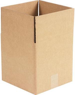 Universal UFS101010 Cubed Fixed-Depth Shipping Boxes, Regular Slotted Container (RSC)
