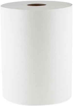 Morcon Paper VT106 10 Inch TAD Roll Towels, 1-Ply, 10" x 550 ft, White, 6 Rolls/Carton