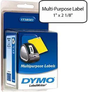 Sanford Brands 1738541 Multipurpose Label - 1" x 2 1/8"