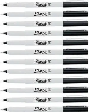 Sharpie 37121DZ Precision Ultra-fine Point Markers - Black
