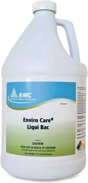 RMC 11767927 Enviro Care Liquid Bac Cleaner, Liquid Solution - 1 gal (128 fl oz) - 1 / Each RMC 11767927 Enviro Care Liquid Bac Cleaner, Liquid Solution - 1 gal (128 fl oz) - 1 / Each