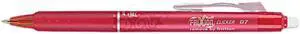 Pilot 31452 FriXion Clicker Erasable Gel Pen, Red Ink