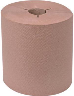 Tork 8031500 Universal Hand Towel Roll, Notched, 8" x 630 ft, Natural, 6 Rolls / Carton