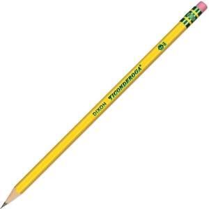 Dixon 13924 Wood-Cased #2 Pencils, Box of 24, Yellow