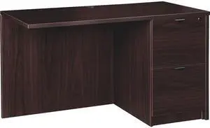 Lorell PR2448RES Prominence 2.0 Espresso Laminate Right Return - 2-Drawer
