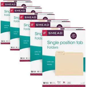 Smead 10331CT FOLDER, FILE, LTR, 1/3 LFT, MLA