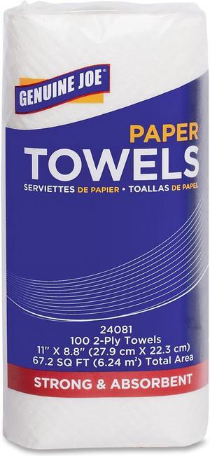 Genuine Joe 2-ply Household Roll Paper Towels Genuine Joe 2-ply Household Roll Paper Towels
