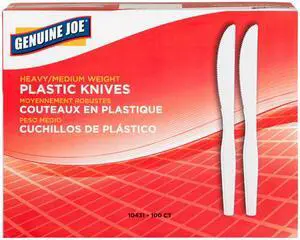 Genuine Joe 10431CT Heavyweight Disposable Knives