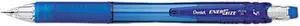 Pentel EnerGize-X Mechanical Pencil #2, HB Pencil Grade - 0.5 mm Lead Size - Transparent Blue Barrel