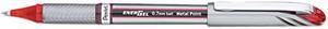 Pentel BL27B EnerGel NV Liquid Roller Ball Stick Gel Pen, Red Ink, Medium