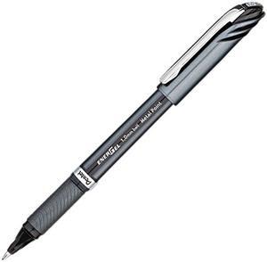 Pentel BL30A EnerGel NV Liquid Roller Ball Stick Gel Pen, Black Ink, Bold