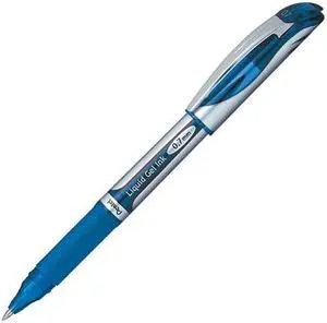 Pentel BL57C EnerGel Gel Ink Pen, Medium Point, Metal Tip, Blue Ink