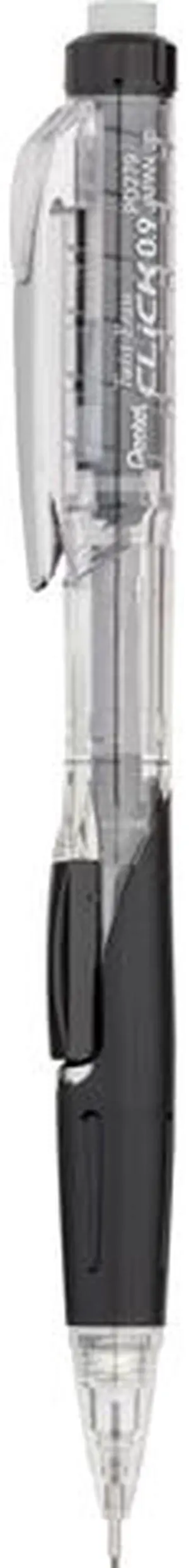 Pentel PD279TABX Twist-Erase CLICK 0.9mm Mechanical Pencil - #2, HB Lead - 0.9 mm Lead Diameter - Refillable - Black