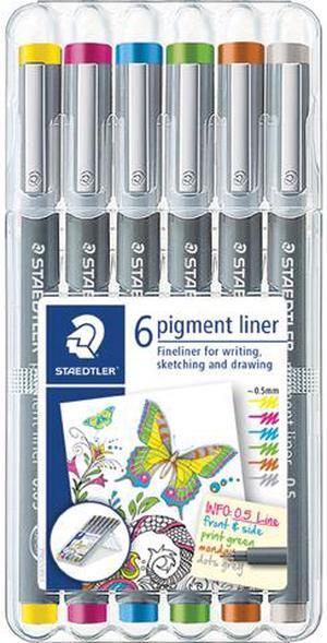 Staedtler 30805S2SB6 Pigment Liner 308