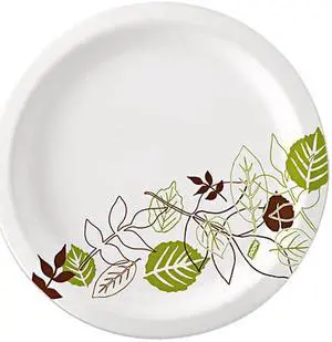 Dixie UX7WSPK  Pathways Design Everyday Paper Plates 6.88" Diameter Plate - Paper - 125 / Pack