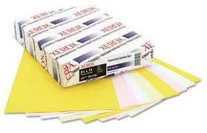 Xerox 3R12430 Premium Digital Carbonless Paper, 8-1/2 x11, White/Canary/Pink/Gldrod, 1250 Sets