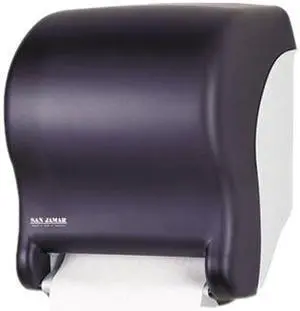 San Jamar T8000TBK Tear-N-Dry Essence Touchless Towel Dispenser,11 3/4 x 9 1/8 x 14 7/16, BK Pearl