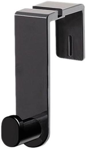 Safco 4224BL Plastic Coat Hook, 1 Hook, 1-3/4 x 5-1/4 x 4, Black