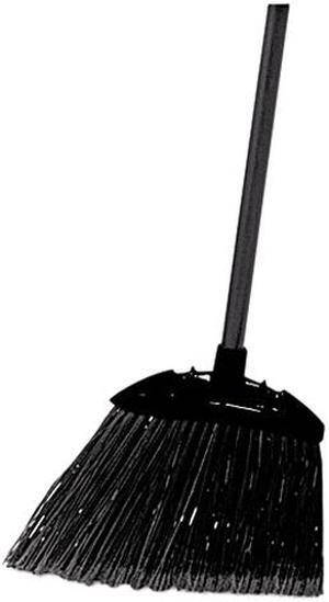 Rubbermaid Commercial 637400BLA Lobby Pro Broom, Poly Bristles, 28" Metal Handle, Black/Yellow