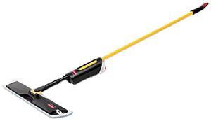 Rubbermaid Commercial 3486108 Light Commercial Spray Mop, 18" Frame, 52" Steel Handle