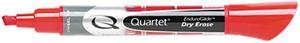 Quartet 5001-4M EnduraGlide Dry Erase Markers, Chisel Tip, Red, Dozen