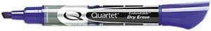 Quartet 50013M EnduraGlide Dry Erase Marker, Chisel Tip, Blue, Dozen