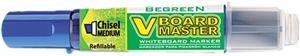 BeGreen Dry Erase Marker Blue Ink Chisel