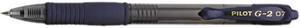 Pilot 31187 G2 Roller Ball Retractable Gel Pen, Navy Ink, Fine, Dozen