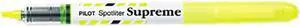 Pilot 16008 Spotliter Supreme Highlighter, Chisel Tip, Fluorescent Yellow Ink, 12/Pk