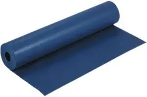 Pacon 63180 Rainbow Duo-Finish Colored Kraft Paper, 35 lbs., 36" x 1000 ft, Dark Blue