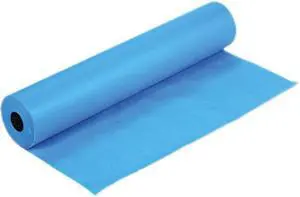Pacon 63170 Rainbow Duo-Finish Colored Kraft Paper, 35 lbs., 36" x 1000 ft, Bright Blue