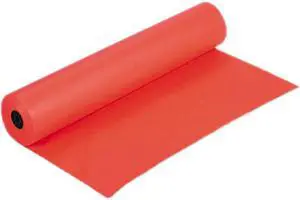 Pacon 63100 Rainbow Duo-Finish Colored Kraft Paper, 35 lbs., 36" x 1000 ft, Orange