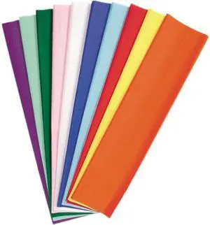 Pacon 58970 Kolorfast Tissue Assortment, 10 lbs., 20 x 30, 10 Assorted Colors, 100 Sheets