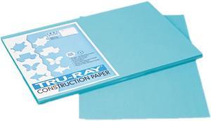 Pacon 103039 Tru-Ray Construction Paper, 76 lbs., 12 x 18,Turquoise, 50 Sheets/Pack
