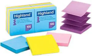 Post-it 6549-PUB Pop Up Memo Pad, 3 x 3, 100 Sheets