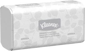 Kleenex Premium Folded Paper Towels (13253) with Fast-Drying Absorbency Pockets, White, 25 Packs / Case, 120 Trifold Towels / Pack, 3,000 Towels / Case