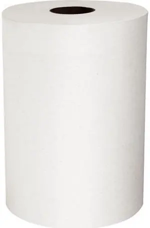 Scott Control Slimroll Hard Roll Paper Towels (12388) with Fast-Drying Absorbency Pockets, White, 6 Rolls / Case, 580' / Roll