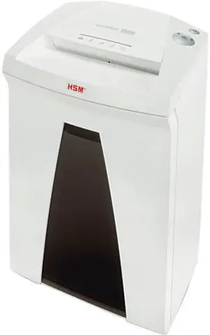 HSM of America 17844 SECURIO B24L6 Medium-Duty High-Security Cross-Cut Shredder, 5 Sheet Capacity