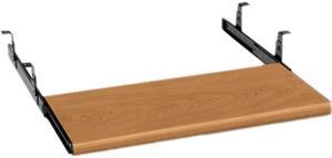 HON 4022C Slide-Away Keyboard Platform, Laminate, Harvest