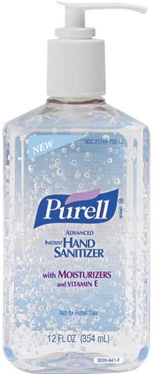 Purell 3659-12 Instant Hand Sanitizer, 12-oz.Pump Bottle