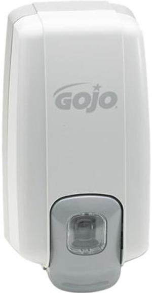 GOJO 2130-06 NXT Lotion Soap Dispenser, 1000ml, 5-1/8w x 3-3/4d x 10h, Dove Gray