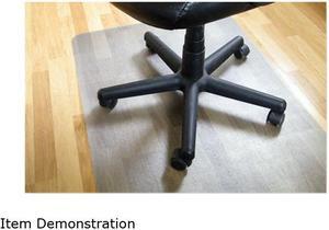 Floortex ECO4860EP EcoTex Revolutionmat Recycled Chair Matt, 48 x 60, Slightly Tinted