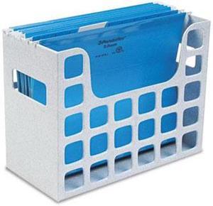 Oxford 23054 DecoFlex Letter Size Desktop Hanging File, Plastic, 12 1/4 x 6 x 9 1/2, Granite