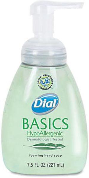 Dial 06042 Basics Foaming Hand Soap, 7.5 oz., Honeysuckle
