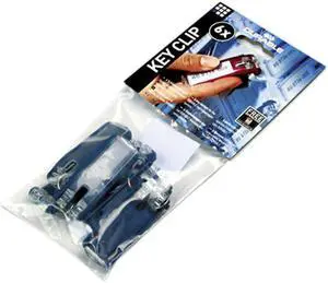 Durable 1957-07 Key Tags for Locking Key Cabinets, Plastic, 1-1/8 x 2-3/4, Blue, 6/Pack