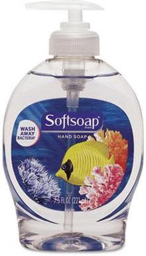Softsoap 26800 Aquarium Series Liquid Hand Soap, 7.5 oz, Fresh Floral