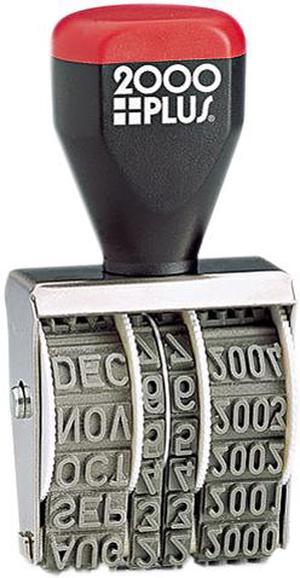 COSCO 012731 2000 PLUS Traditional Date Stamp, Six Years, 1 3/8 x 3/16"